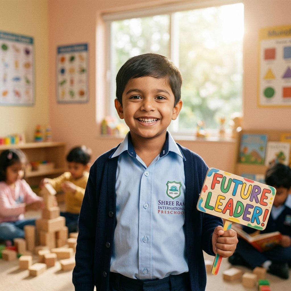 Joyful Indian child - Future Leader