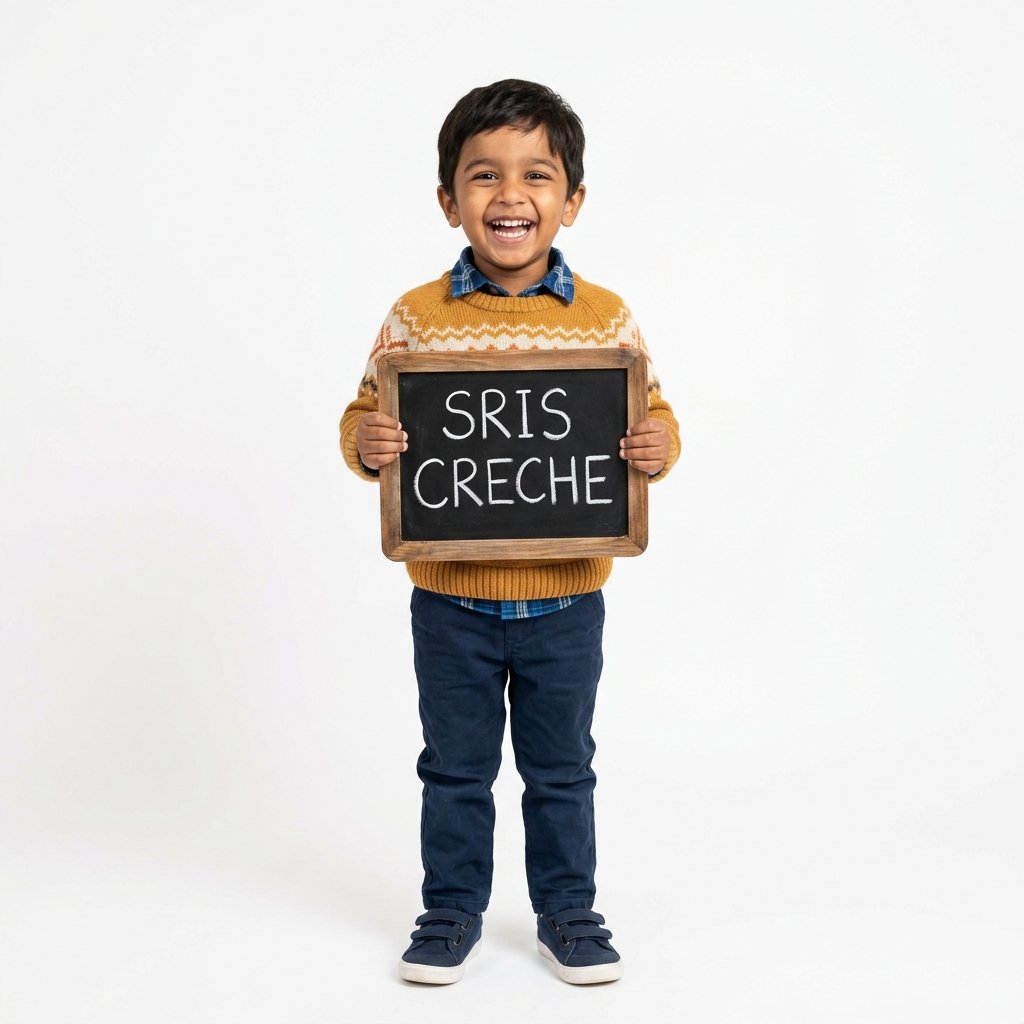 Happy SRIS Creche Child
